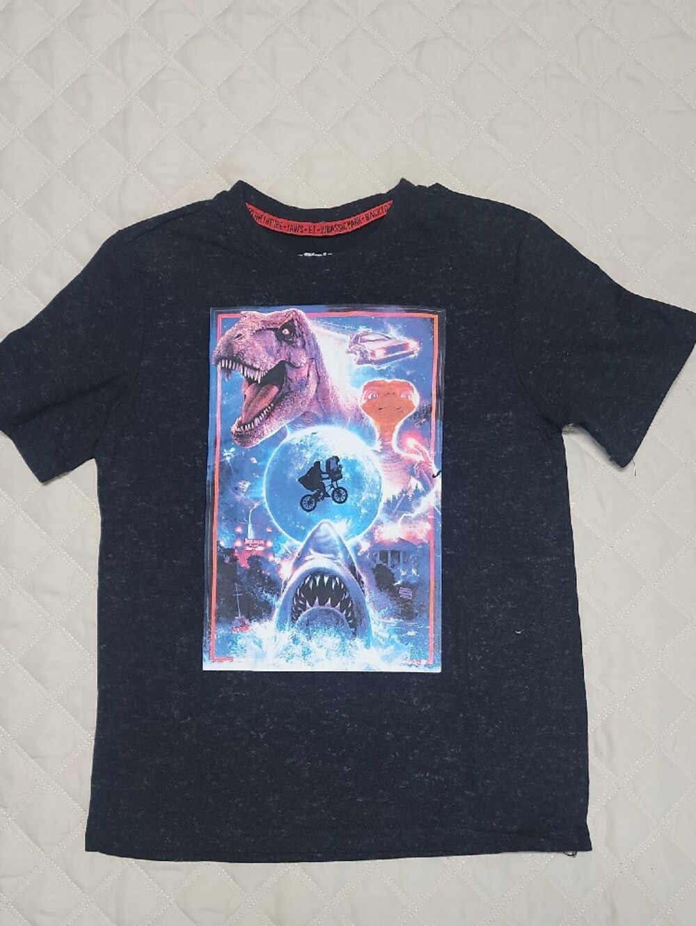 Universal Studios Kids Back to the Future Jaws E.T. Jurassic Park Unisex L 10/12